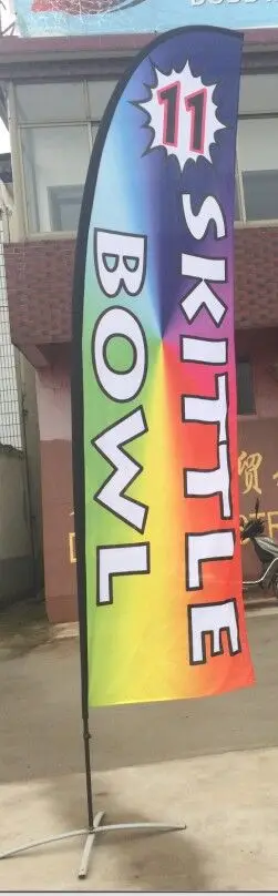 Флаги с односторонним принтом перьев 55 см * 260 см|feather flag|flags free shippingcolor flags |