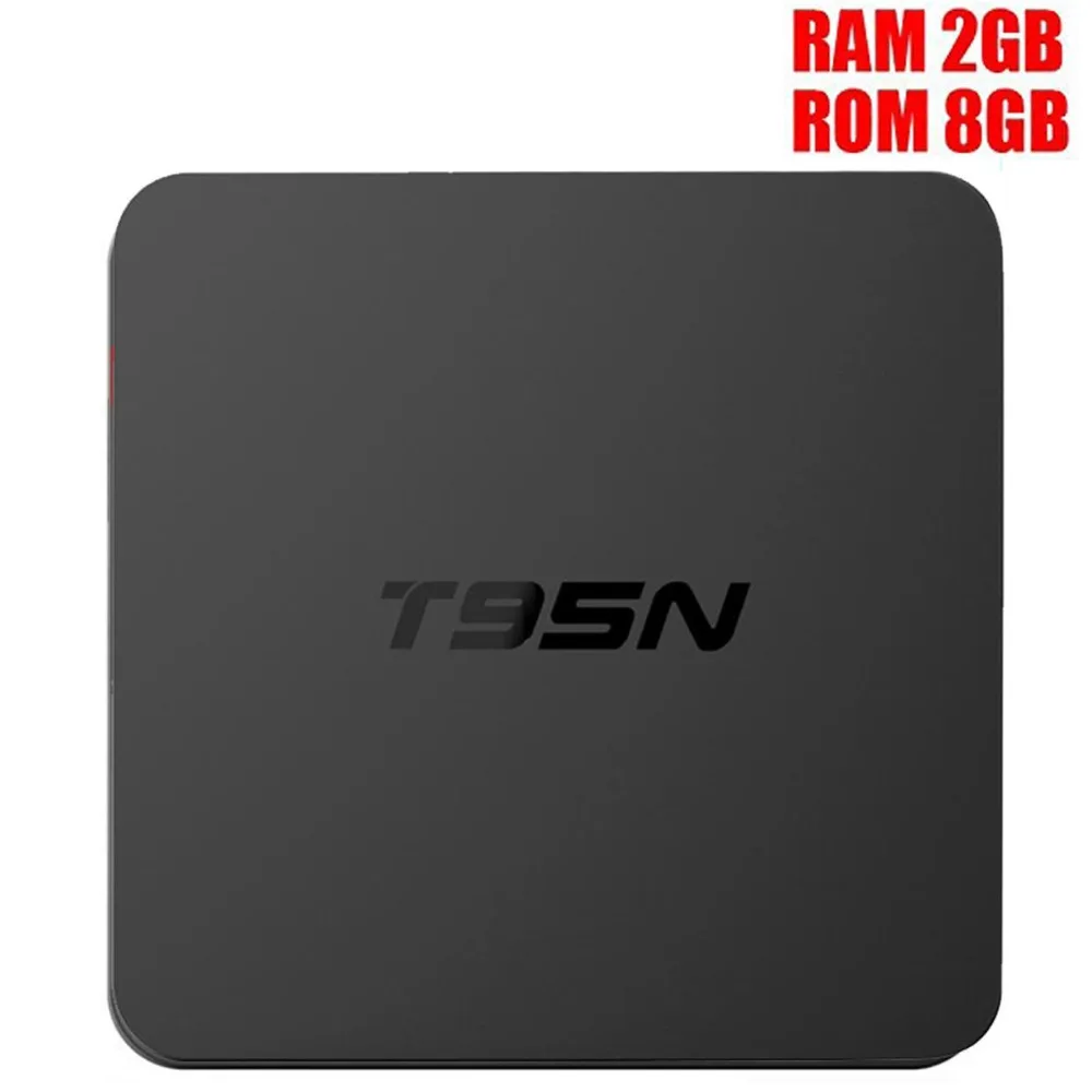 ТВ приставка T95N Android 6 0 1 ГБ/8 ГБ 2 четырехъядерный Amlogic S905 поддержка HDMI 4 ГГц
