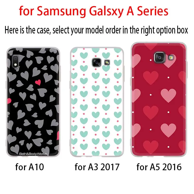 Сердечко с принтом любящее чехол для Samsung Галактики A12/A20/A51/A70/A20s/A21s/A32/A50/A50s/A42/A52/A72 5G