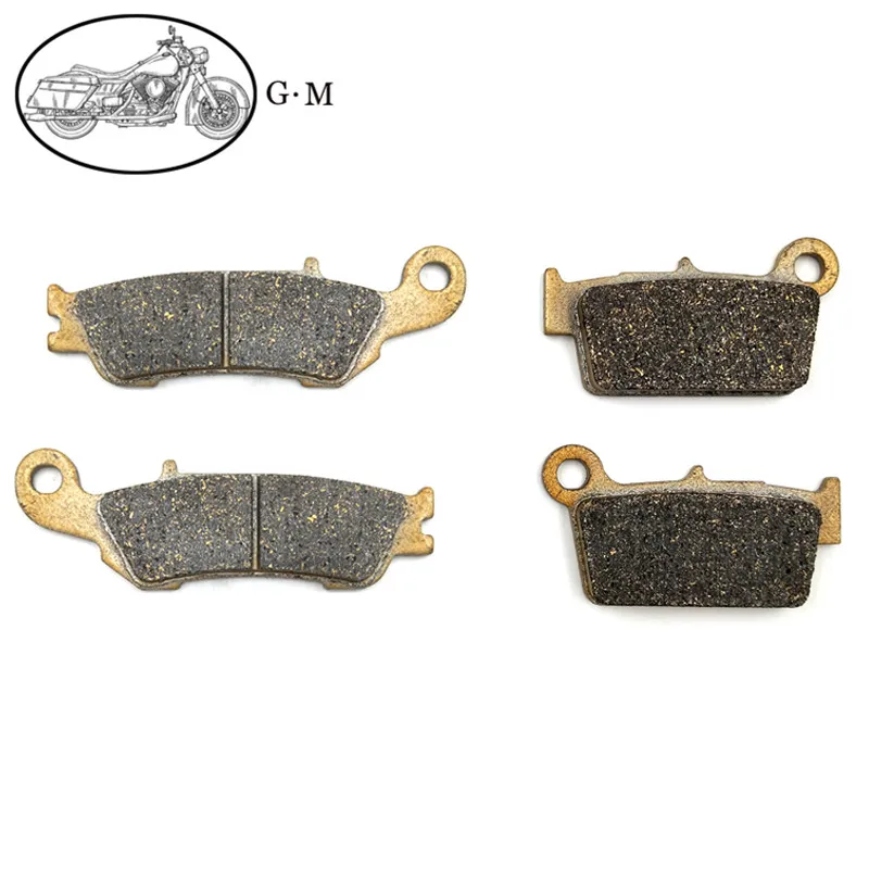 Передний/задний тормозной колодки для YAMAHA YZ125 YZ250 2008- YZ250F 2007- YZ450F 2008- YZF250 2007-2013 WR250F WR450F 17-18