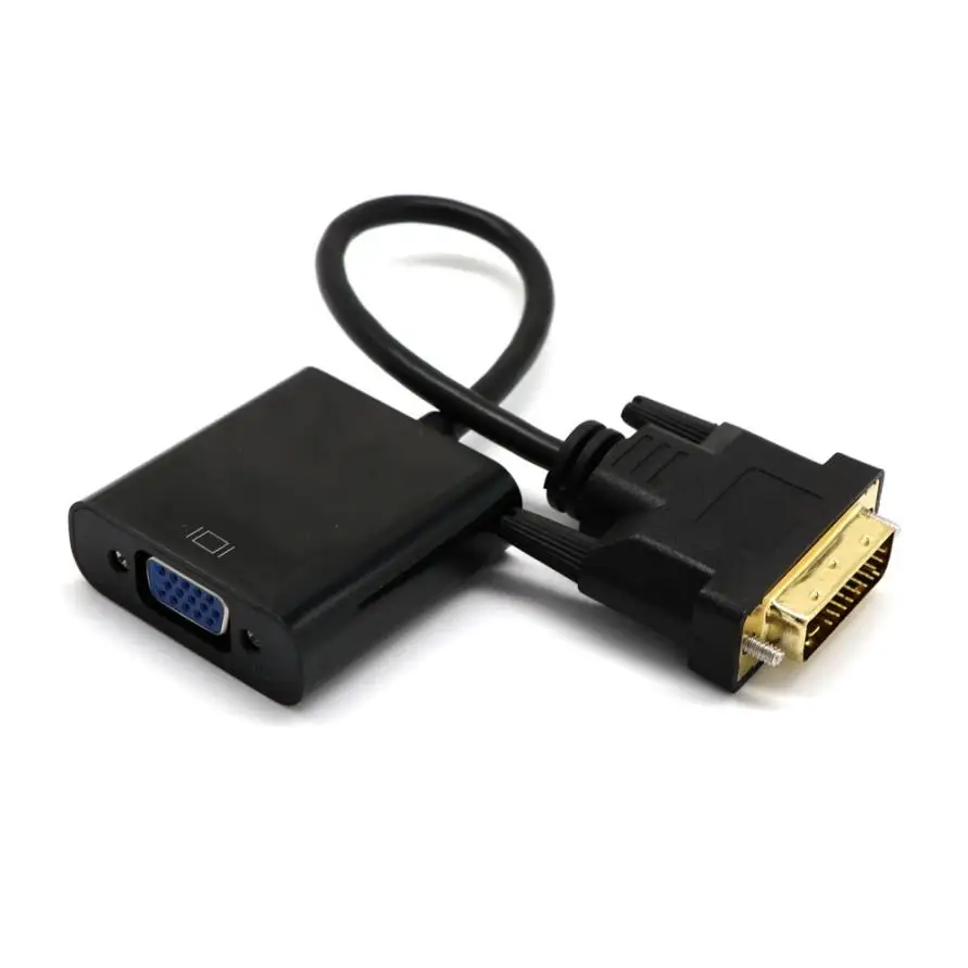 HIPERDEAL DVI к VGA адаптер WAWPI Папа мама 24 + 1 VGI Прямая поставка 1J24|dvi 24|dvi todvi to vga |
