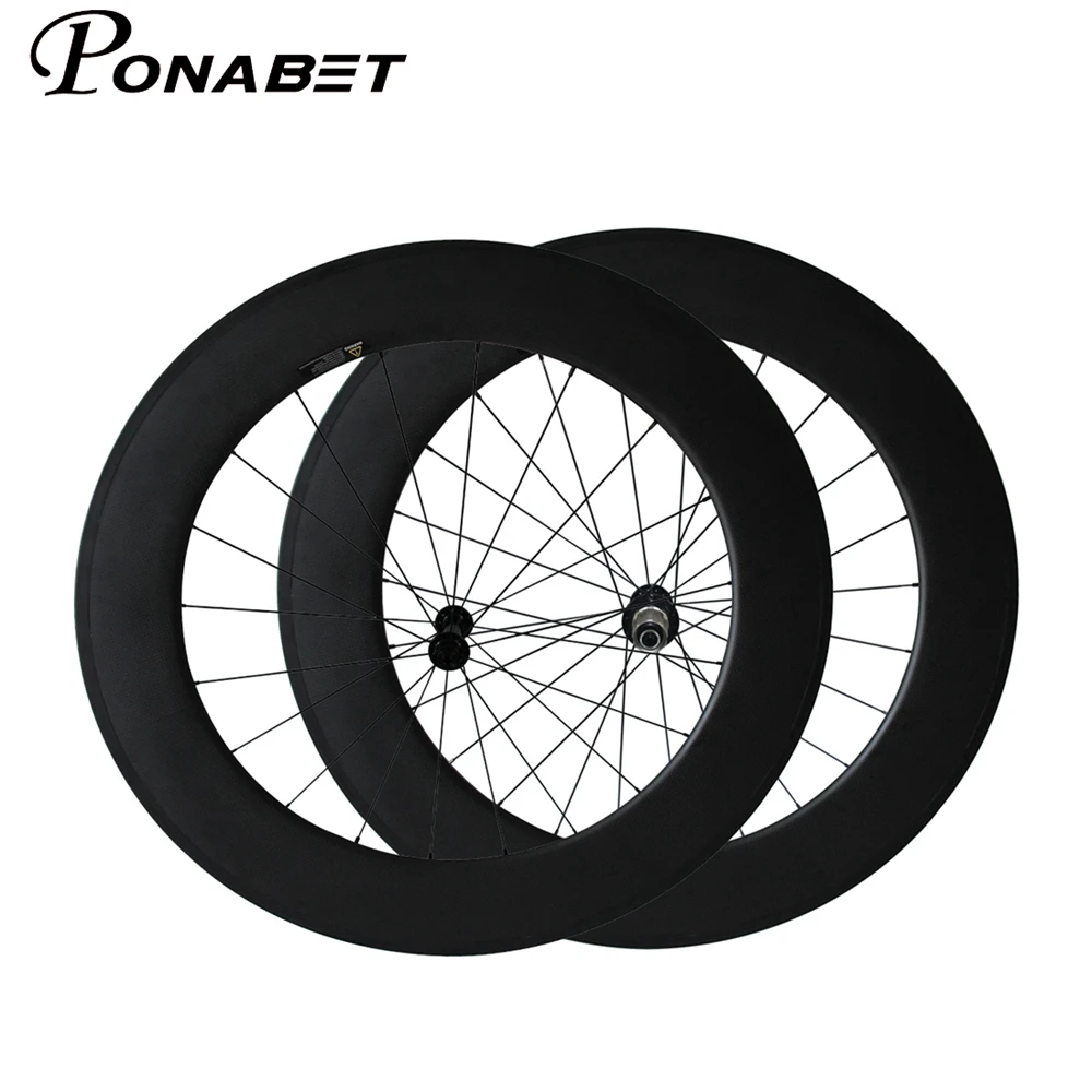 Карбоновая колесная рама PONABET 1790g 88 мм полноприводная 700C с керамическим
