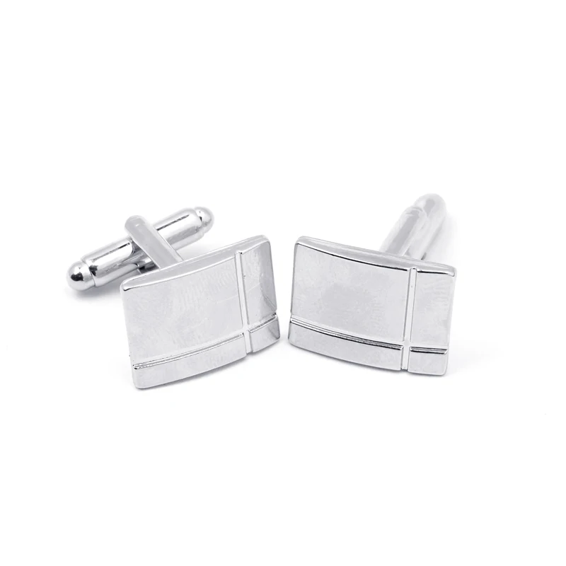 Простые классические запонки для мужской рубашки новый дизайн французских