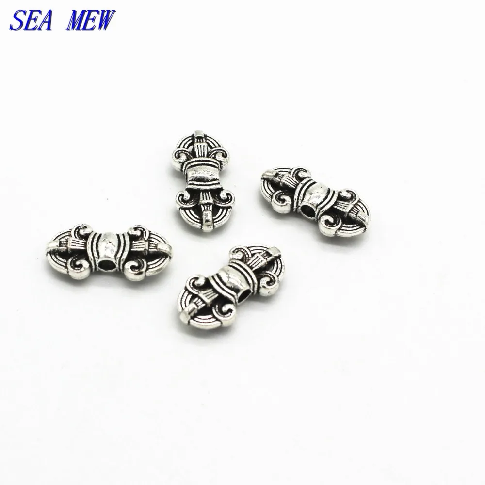 Винтажные буддийские бусины разделители из цинкового сплава Античные