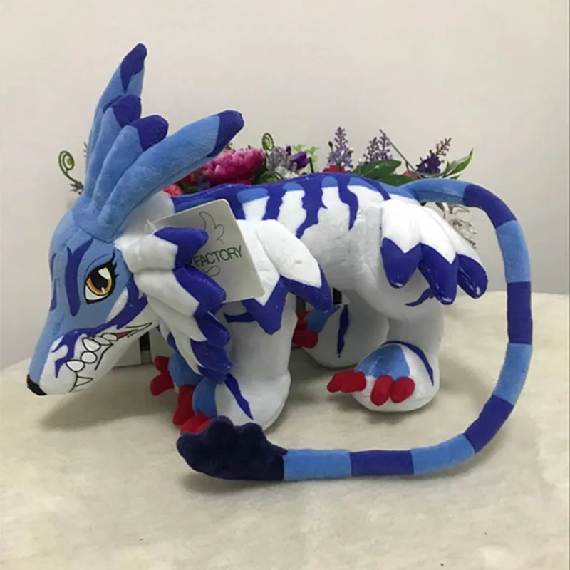 Аниме игрушки Digimon фигурка игрушка Garurumon плюшевая мягкие кукла подарок на день