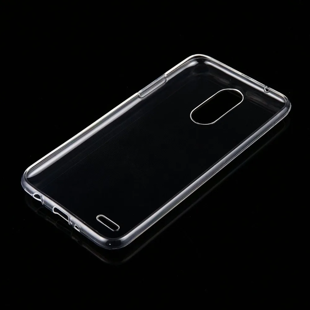 Soft Silicone Clear Case Thin Anti Scratch/Shock/Dust Back Cover For LG Aristo LV3 MS210/K4 2017/K8 2017/Phoenix 3/Fortune |