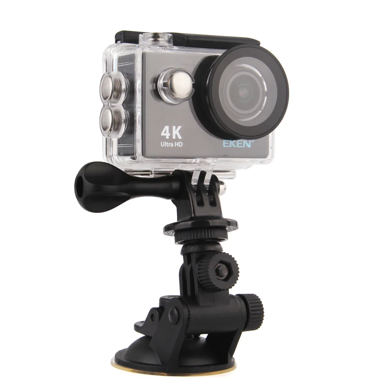 Автомобильный держатель на присоске для Go Pro Hero 4 3 2 1 для SJ4000 sj5000 SJ7000 SJ8000 F60 eken H9 yi камера