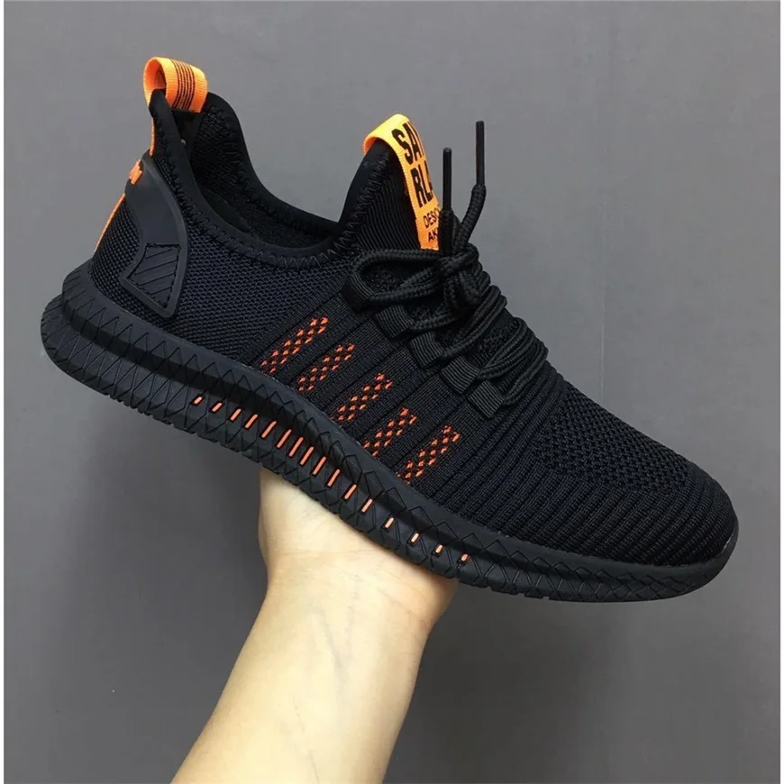 

New Mesh Men Sneakers Casual Shoes Lac-up Men Shoes Lightweight Comfortable Breathable Walking Sneakers Zapatillas Hombre B1352