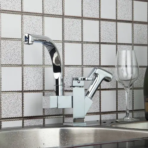 

Kitchen/Bath Wash Basin Hot&Cold Chrome Torneira Cozinha Pull Out UP& Down Chrome Single Handle Sink Faucet Mixer Tap