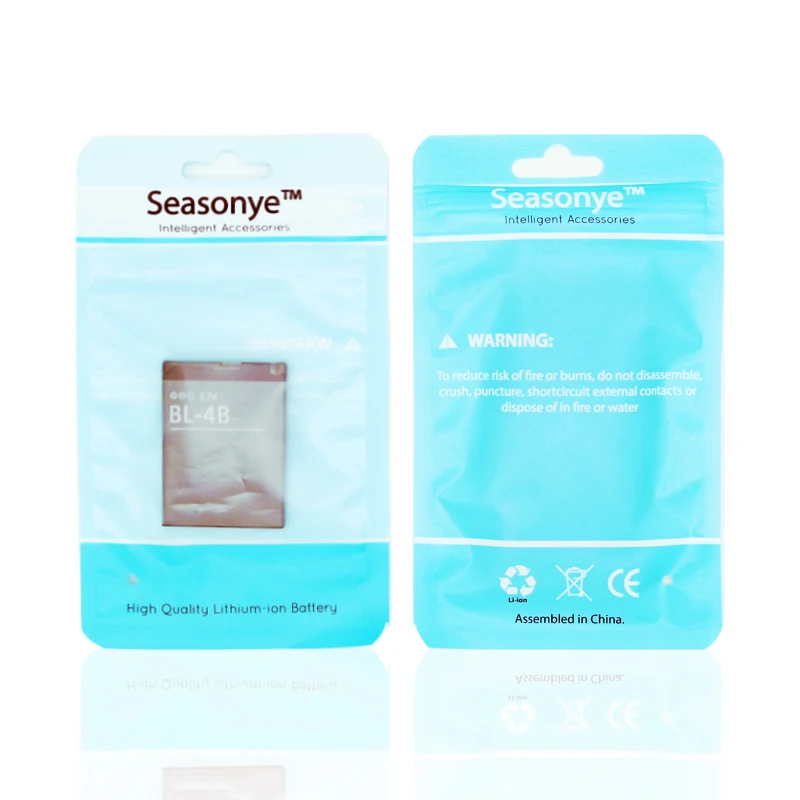 Seasonye 700mAh / 2.6Wh BL 4B BL4B Сменный аккумулятор для Nokia 2505 3606 3608 2670 2660 2630 5000 6111 7070 7088 и т.