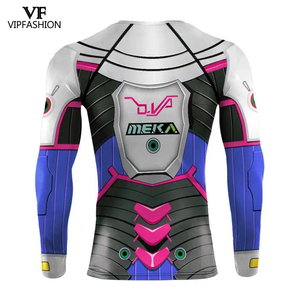 VIP Мода 2019 горячая Распродажа модные 3D с принтом &quotмультгерои&quot D.Va костюмы