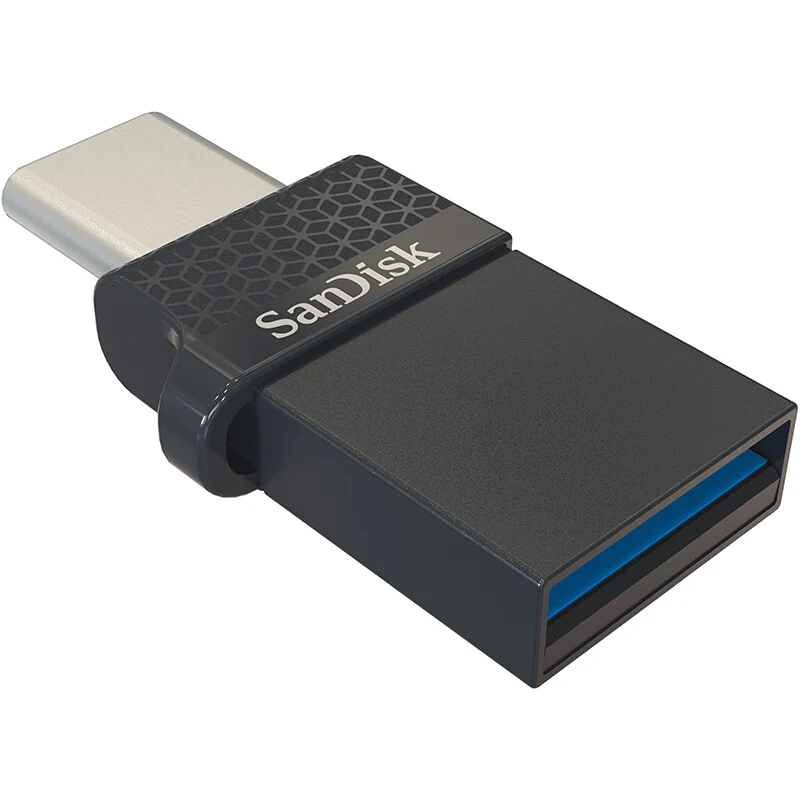 Sandisk Экстремальный тип-c 128 Гб 64 двойной OTG USB флэш-накопитель 32 ГБ флеш-накопитель