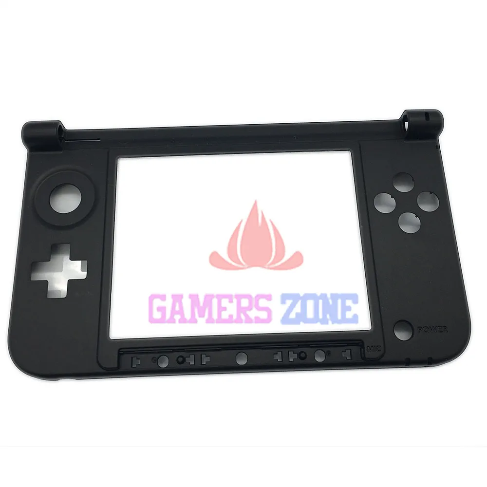 Запасная часть для Nintendo 3DS XL черная Нижняя средняя оболочка/Корпус без блокировки