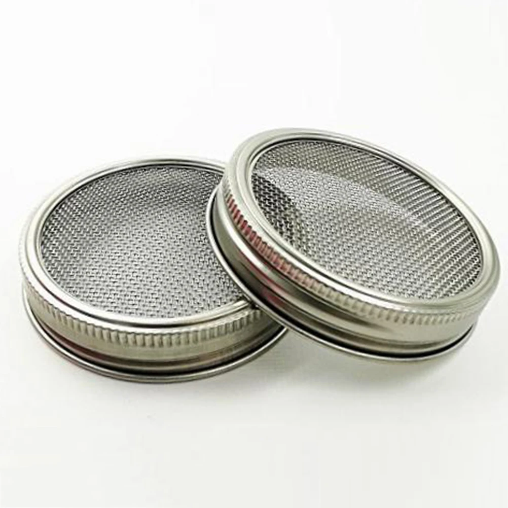 4 шт. крышки для проращивания семян из нержавеющей стали круглых банкнот