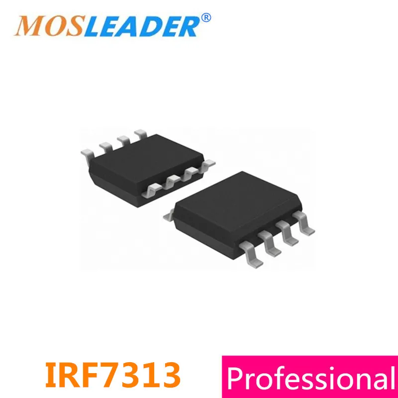 Mosleader SOP8 IRF7313 100 шт. 1000 IRF7313TRPBF IRF7313PBF двойной N-канал 30В Китайский Высокое качество |