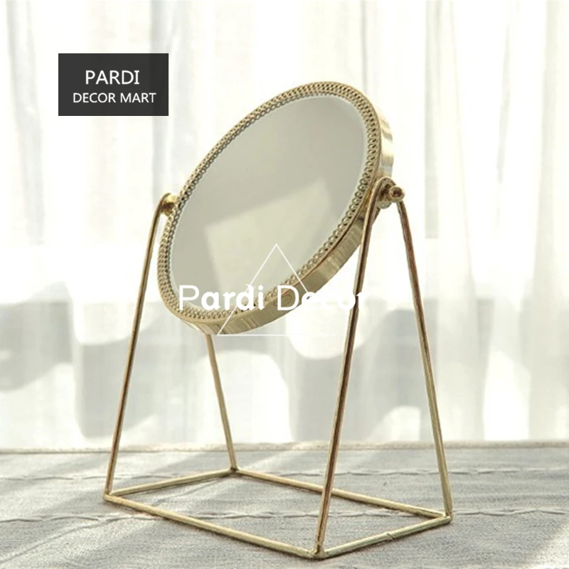 

European style mirror desktop mirror single side dressing mirror osmetic mirror 1pc/lot