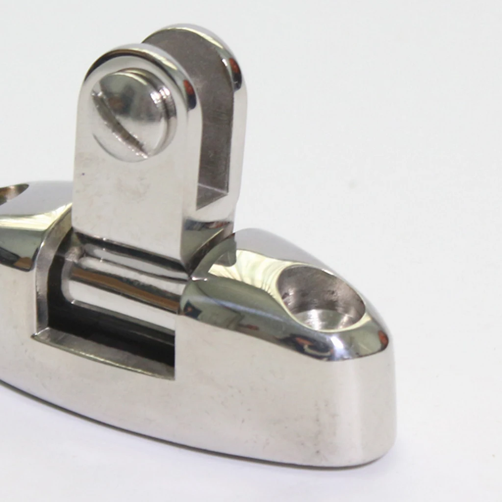 

2pcs Boat Bimini Top Swivel Deck Hinge Marine Grade 316 Stainless Steel Maximum corrosion resistance and durability