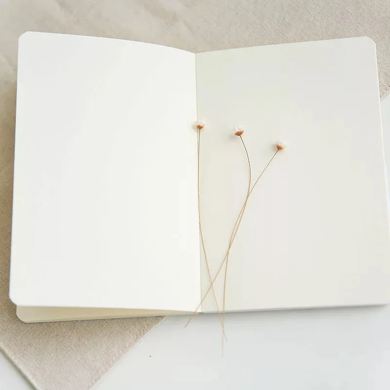 Элегантные Пустые Цветочные картины Эстетическая Студенческая тетрадь