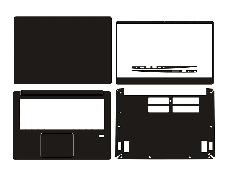 Наклейка для ноутбука из углеродного волокна защитная пленка Acer 14