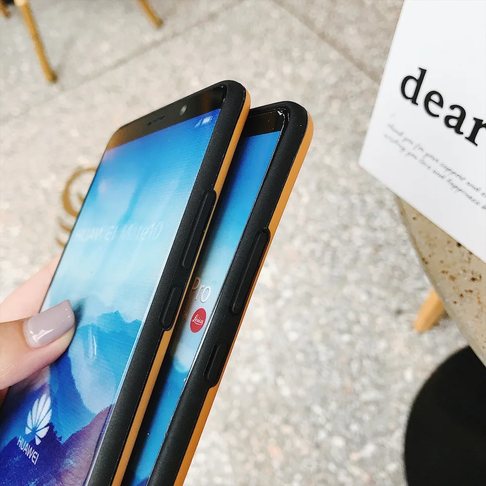 Блестящий Мягкий чехол для Huawei Mate 10 Pro с японскими мультяшными изображениями |