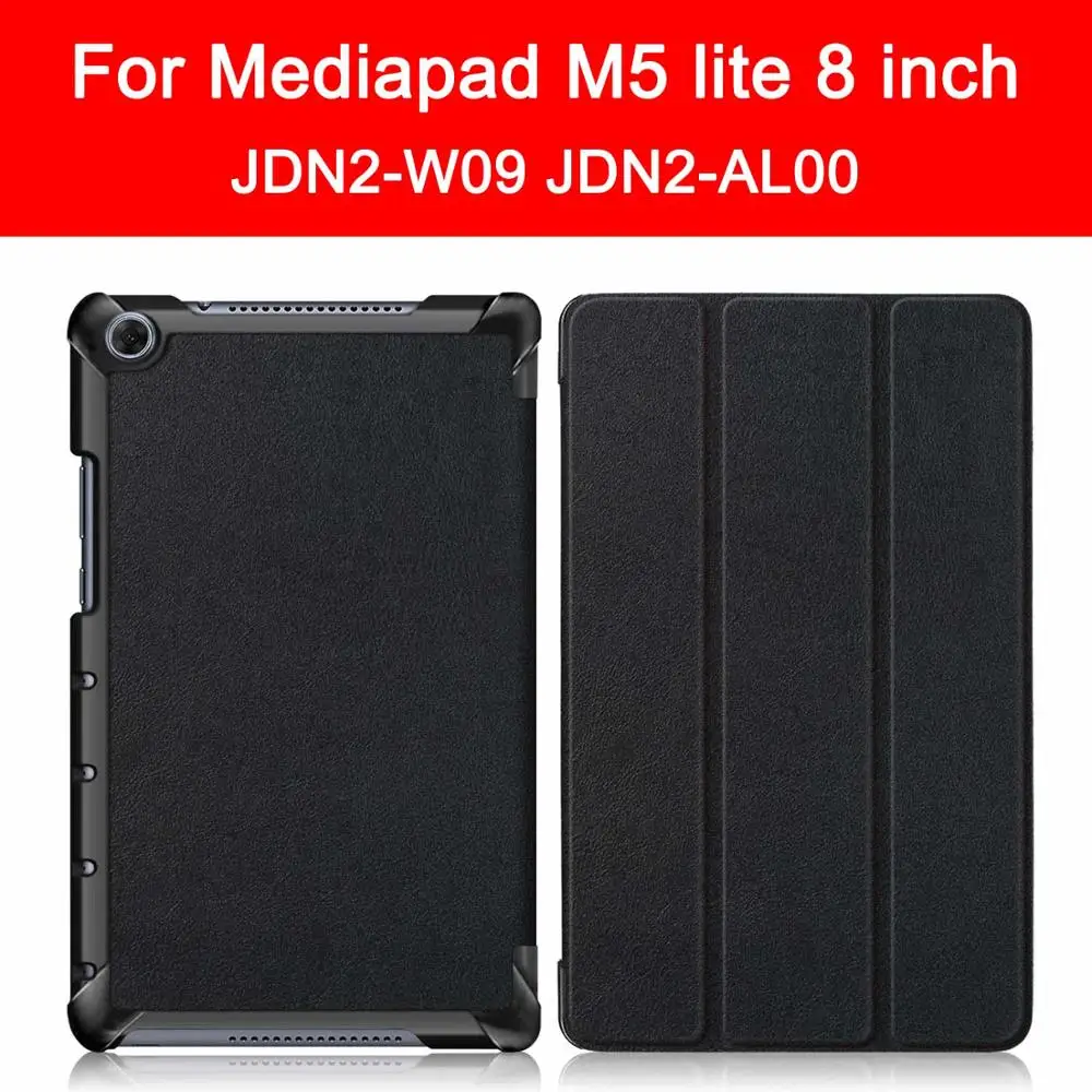 M5-Lite-8-KST-Black Чехол для huawei mediapad M5 lite 8 10 10,8 pro планшет для huawei mediapad M5 чехол - Цвет: M5-Lite-8-KST-Black