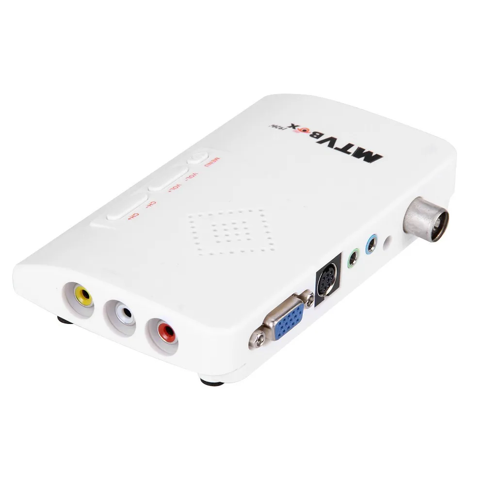 2016 горячие HD цифровой ТВ коробка ЖК-дисплей/crt VGA/AV Stick тюнер телеприставки