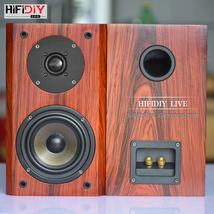 HIFIDIY LIVE 5 дюймов HIFI 2,0 книжная полка звуковая коробка 50 Вт* 2 домашний передний домашний кинотеатр вокруг DIY пассивные аудио колонки Q5