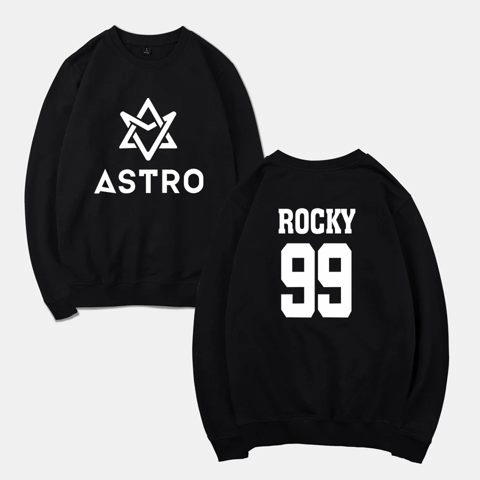 

Kpop ASTRO STAR Group Printed Hoodies Moletom Harajuku Sweatshirt Casual Pullover Hoodie Streetwear Tracksuit Men/Women Clothing