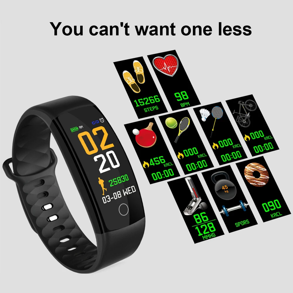 ZUCOOR Смарт Браслет Носимых устройств Группа Спорт eletrônicos Smartband Pulseira Masculina RB73 Clever
