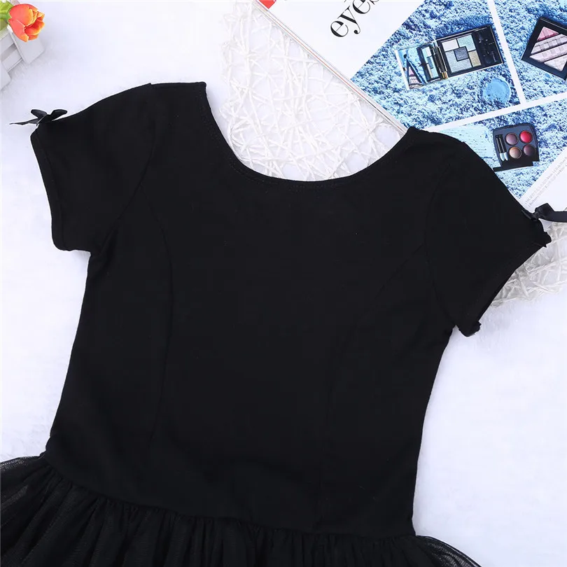iEFiEL Cute Kids Children Girls Mesh Ballet Dance Gymnastics Leotard Tutu Dress Ballerina Fairy Costumes with Bowknots | Тематическая