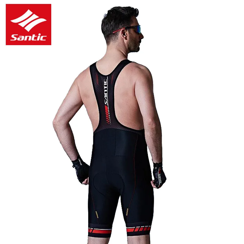 Santic мужские шорты с подкладкой для велоспорта Pro fit 4D дышащая итальянская одежда