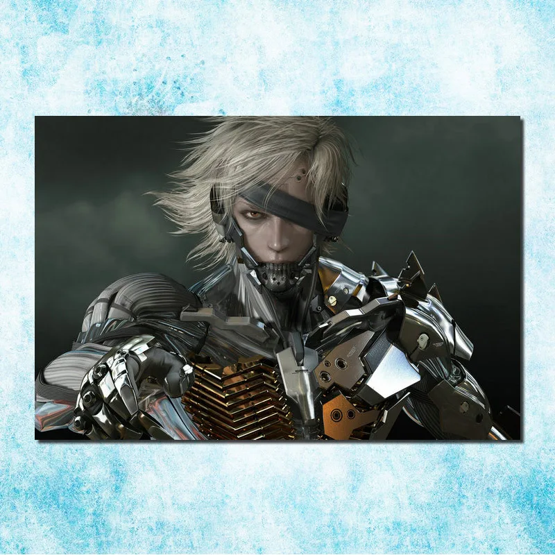 click Metal Gear Solid V фантомная боль Искусство Шелковый Холст печати плакатов 13x20 24x36 дюймов одноцветное Игра "Змейка стены картину(больше)-4 - Цвет: click