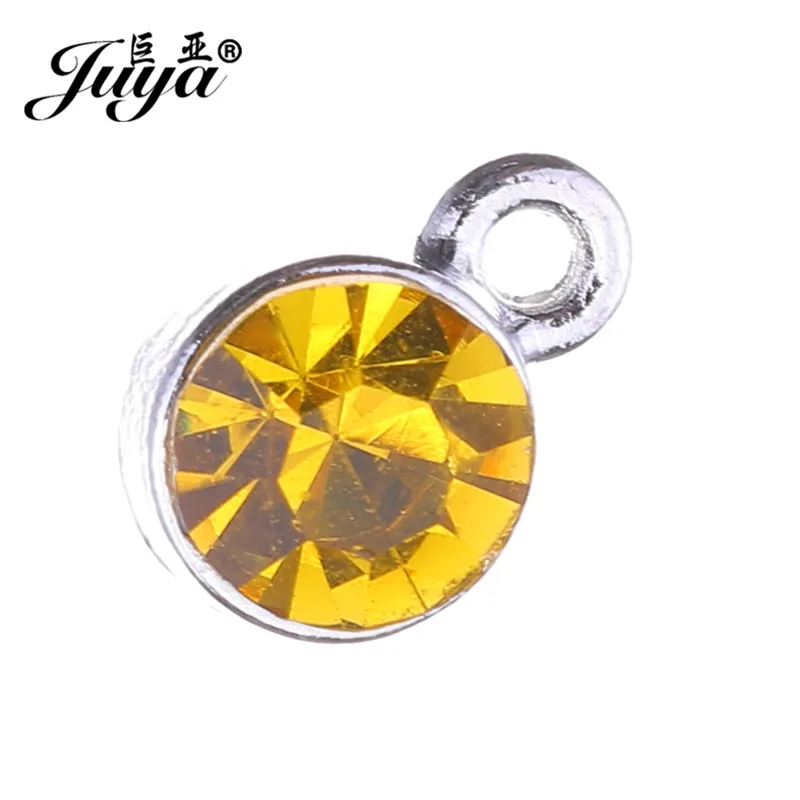 30pcs as picture Мода 30 шт./лот красочный хрусталь камень Cz Стразы Подвески для женщин menDIY ручной работы на день рождения Изготовление ювелирных изделий - Окраска металла: 30pcs as picture