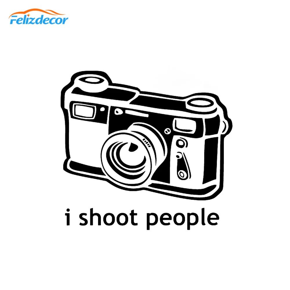 Стикеры для кузова автомобиля I Shoot People модные современные водонепроницаемые