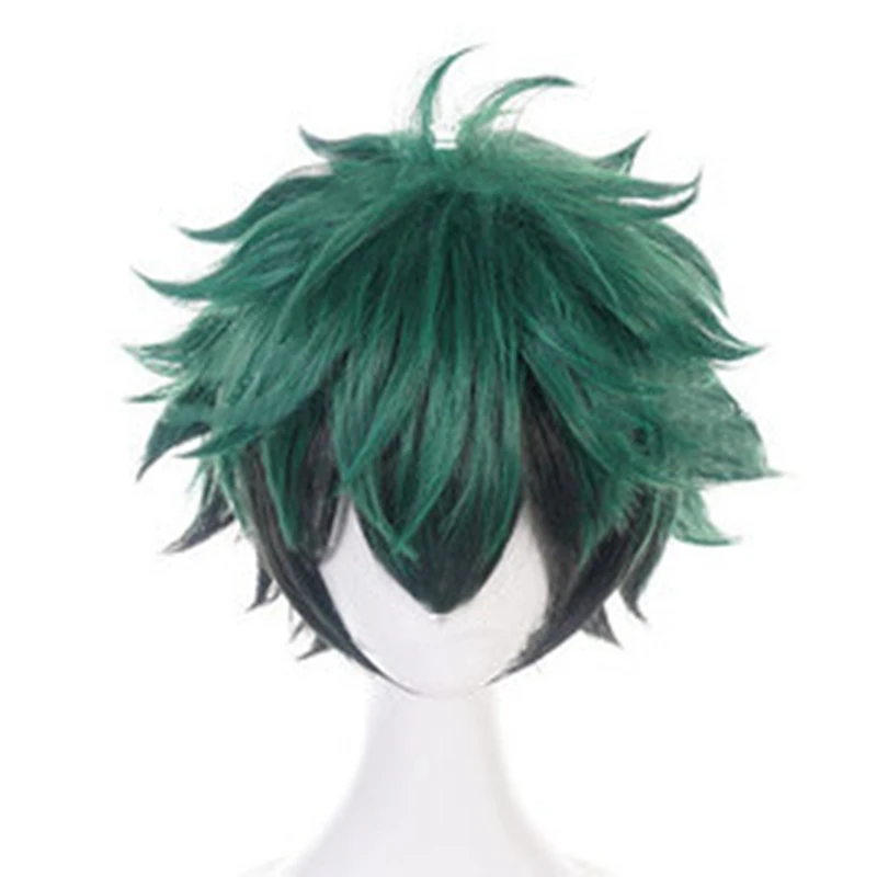 Мой Boku no Hero Academy izku Midoriya короткий зеленый черный термостойкий косплей костюм парик