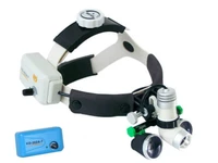 3w medical surgical headlight dental head lamp spot with 2 5x medical magnifier