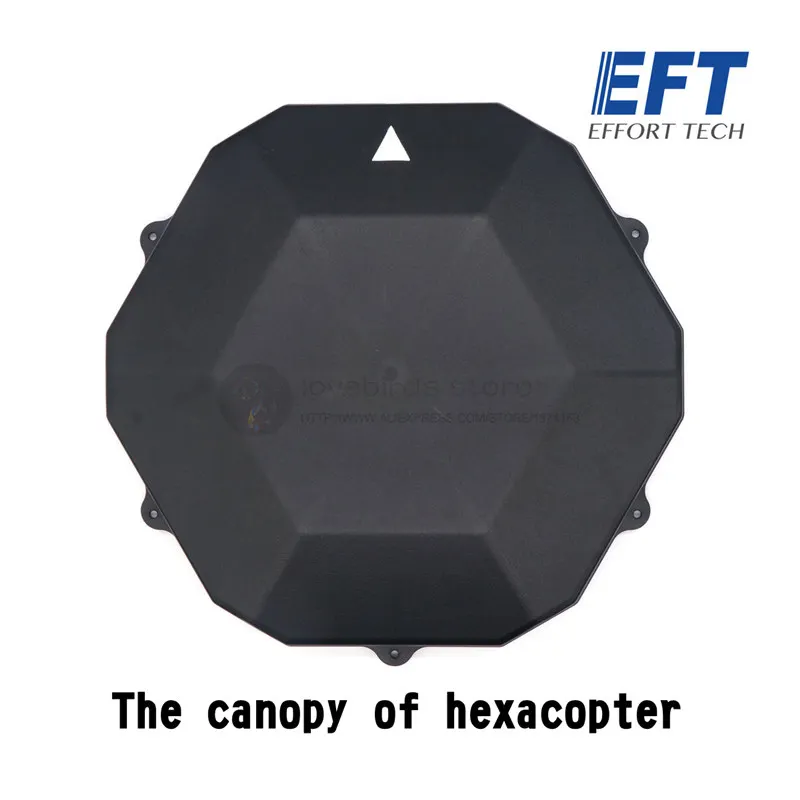 EFT DIY сельскохозяйственный беспилотный пластиковый ABS навес для квадрокоптера и