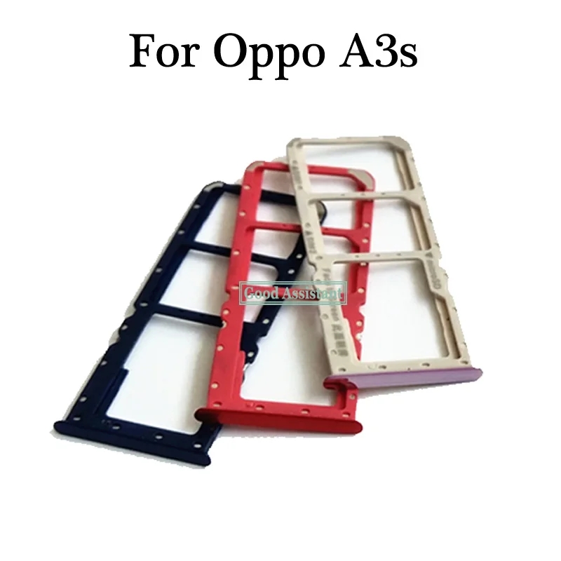 Для Oppo A3s/для A2 Pro Sim Tray держатель карт Micro SD слот запчасти адаптер карты|Корпусы и
