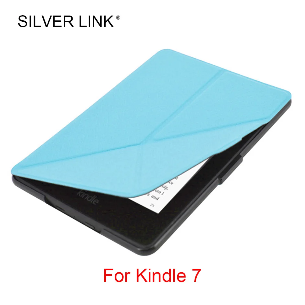 Раскладной чехол из искусственной кожи для Kindle E-Reader Auto Sleep/WakeUp Жесткий Чехол