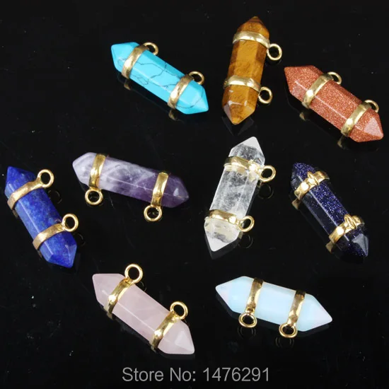 Смешанный камень фиолетовый кристалл Lapis розовый Howlite биконовый граненый бисер