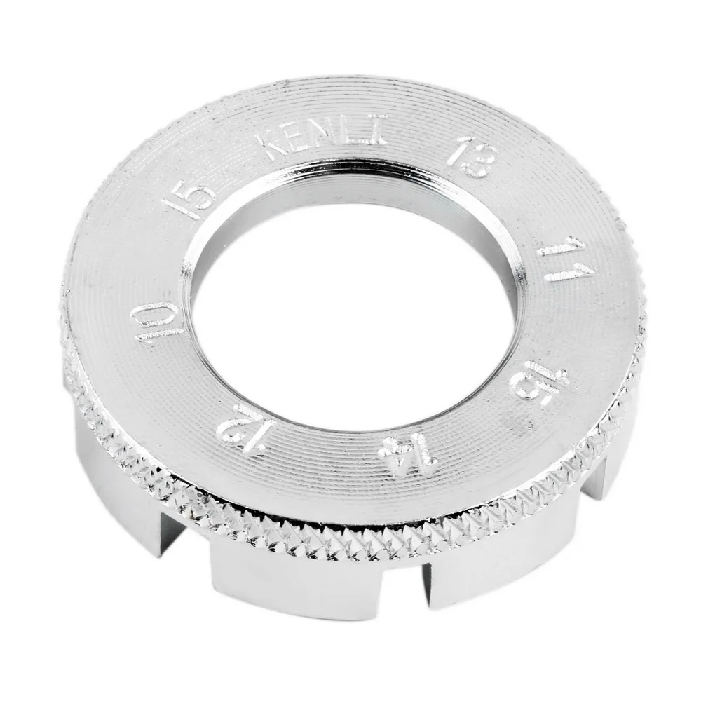 

Worldwide 8 Way Bicycle mountain bike tools steel wire wrench spoke wrench ring rim tools Mini repair tool accessories