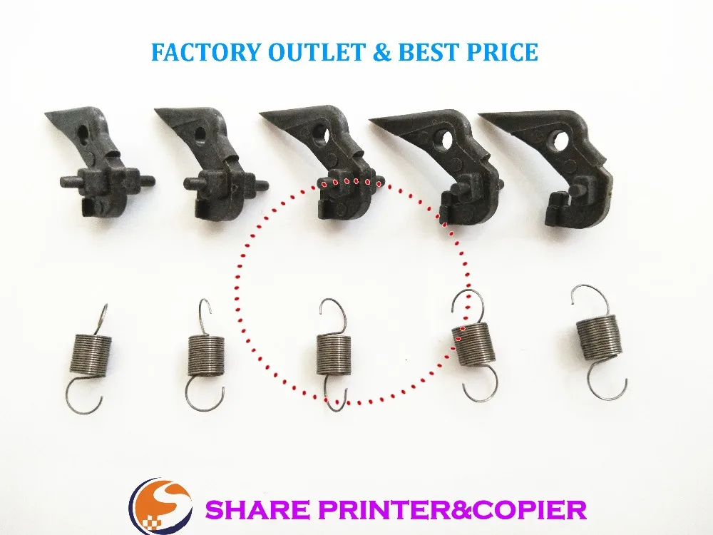 Новинка 6LE58405000 6LE58590000 верхняя Picker Finger + весна для toshiba E STUDIO 163 166 167 207 237 206 165 2006 195 225 243
