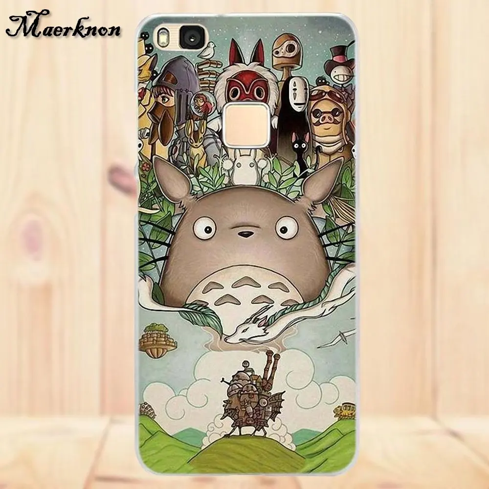 Студия Ghibli Тоторо для Apple iPhone X 4 4S 5 5C SE 6 6S 7 8 Plus LG G4 G5 G6 K4 K7 K8 K10 красочный стиль |