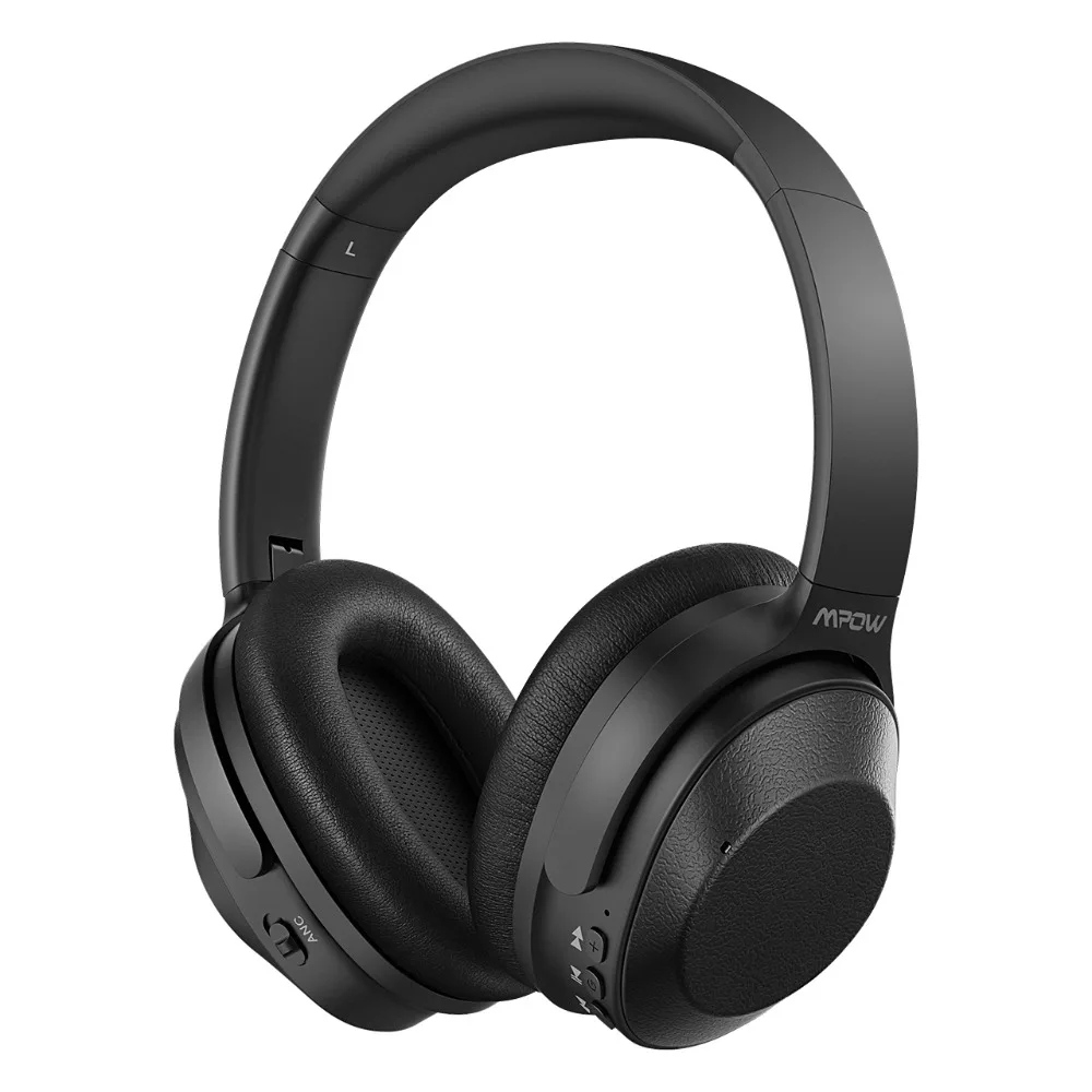 Mpow H12 гибридные активные шумоподавления Bluetooth наушники 30 H время игры 40 мм драйвер беспроводной проводной 2 в 1 для путешествий работы
