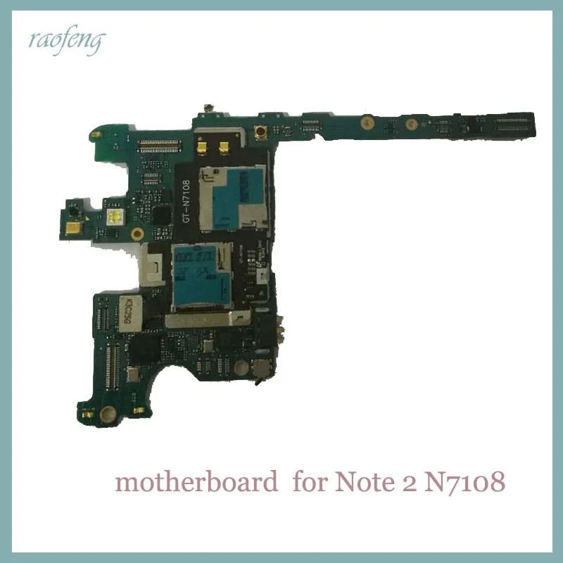 Raofeng хорошо работает для Samsung Note 2 N7108 материнская плата разблокированная и