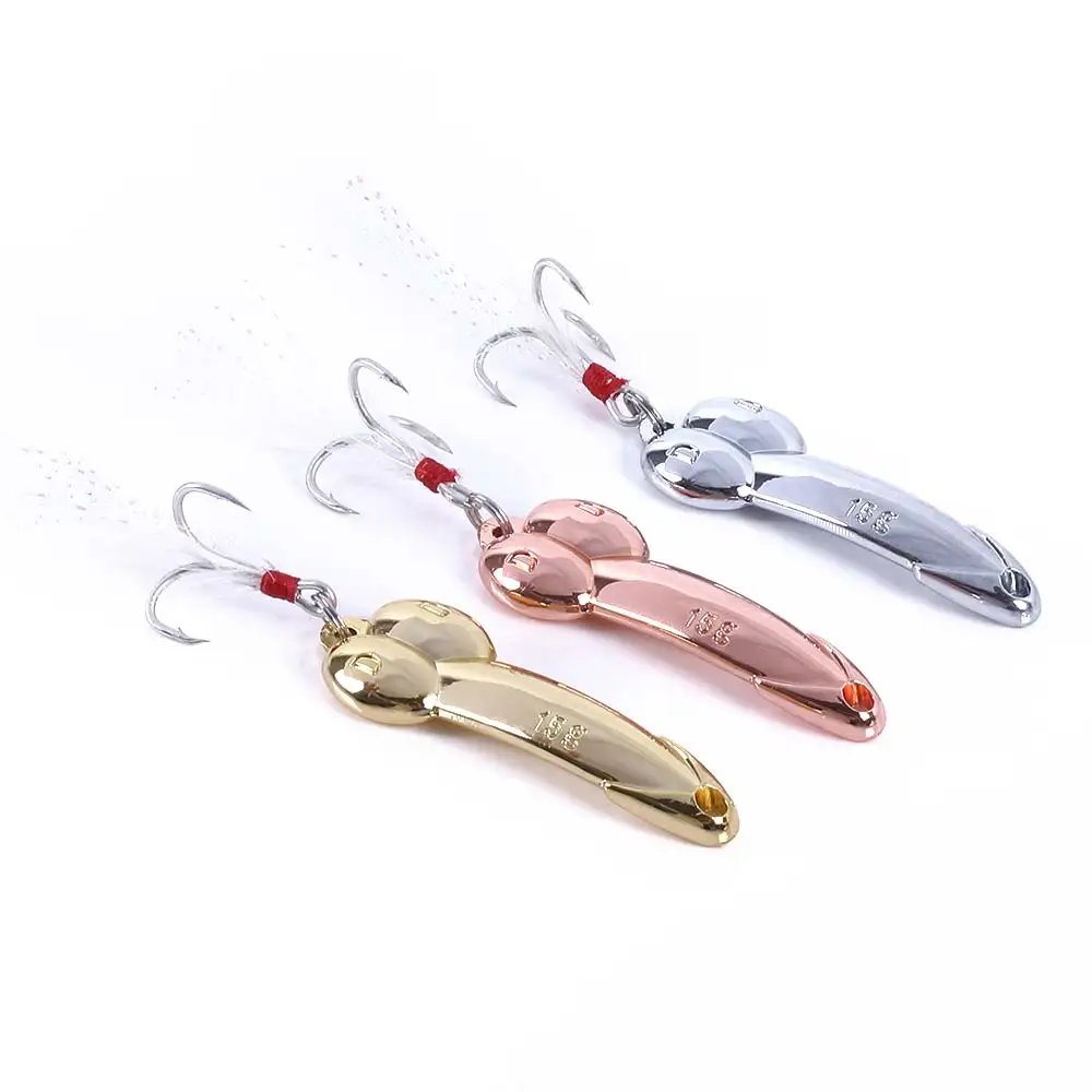 HENGJIA Metal Spinner 5/10/15/20g Bass Pike DD Spoon Bait Fishing Lure Iscas Artificial Hard Baits Crap Tackle | Спорт и развлечения