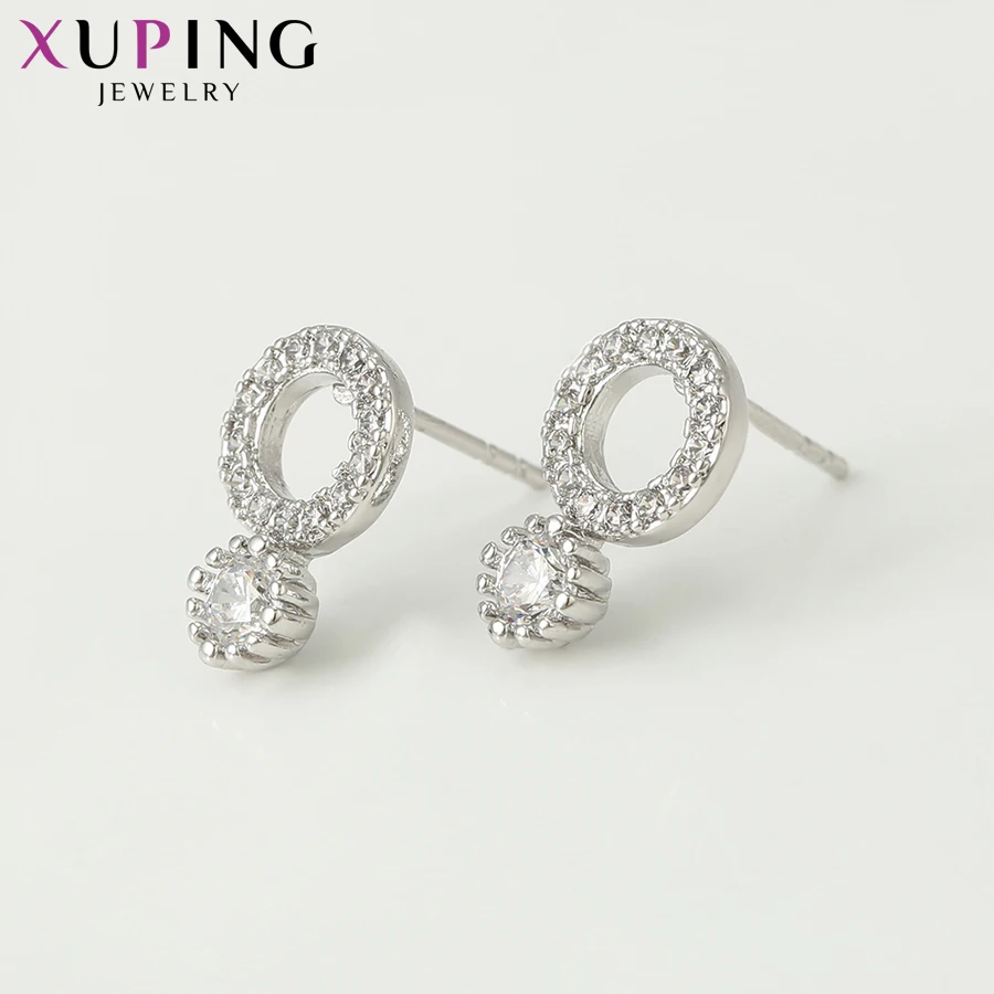 Xuping, ювелирные серьги, модные, Роскошные, серьги-капли для женщин, девушек, Черная пятница, особый, популярный подарок на Рождество, S46, 7-91119