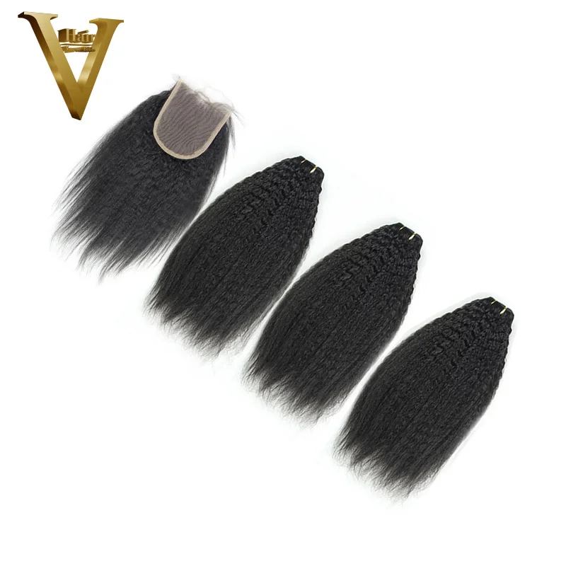 Грубый яки бразильский Волосы remy светло странный прямые человеческие