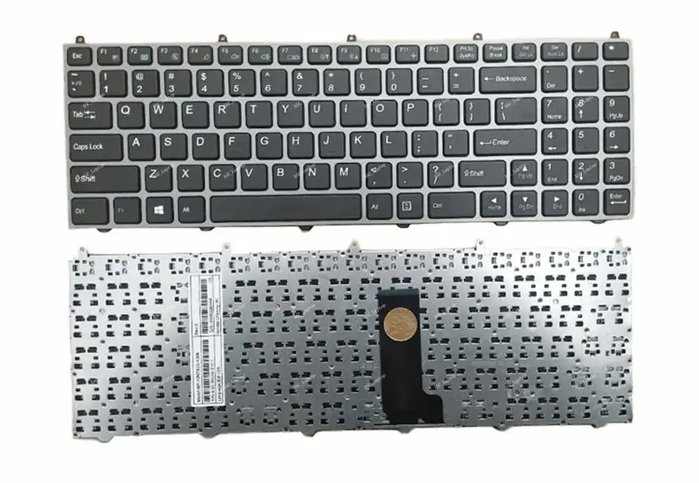 Новая английская QWERTY клавиатура США для Clevo W655SB w650sc w655sc w650sh w650sj W650RC ноутбук