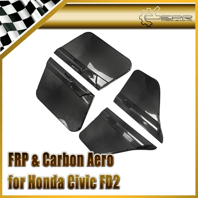 Автомобильный Стайлинг для Honda Civic FD2 карбоновое волокно Передняя и задняя